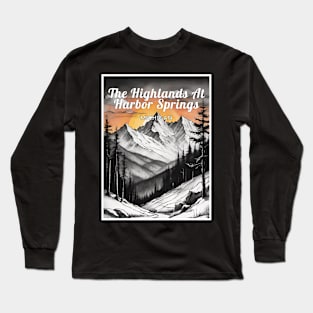 The Highlands at harbor springs ski Michigan Long Sleeve T-Shirt